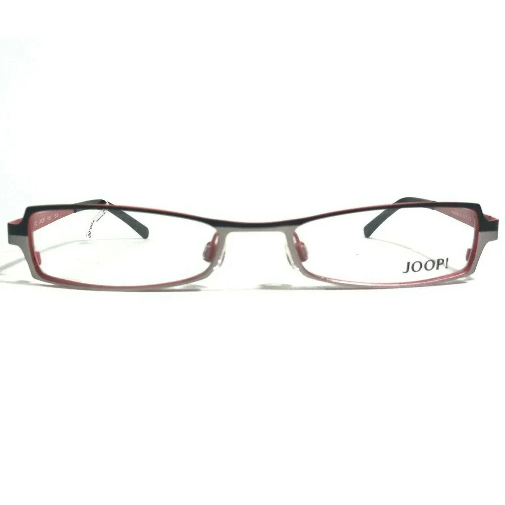 Joop! Eyeglasses Frames Mod.83062-521 Black Pink Silver Rectangular 50-17-135